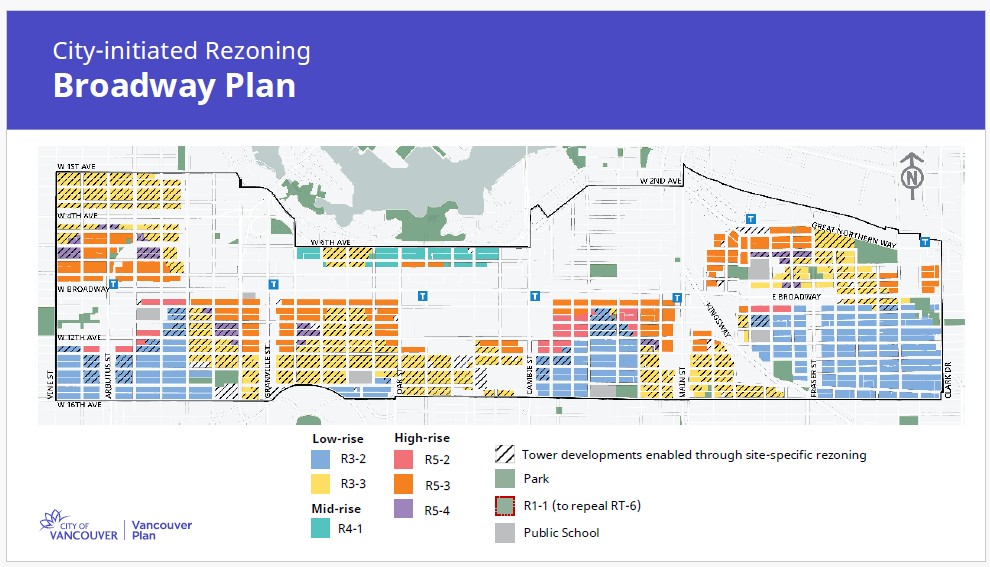 Letter to Vancouver on Broadway Plan mass rezoning, TOAs, housing,&nbsp;planning